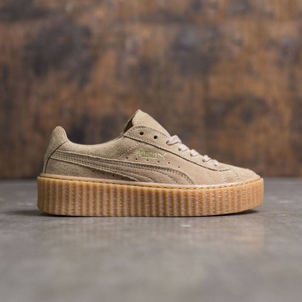 Puma Suede Creepers by Rihanna Oatmeal Size 7.5